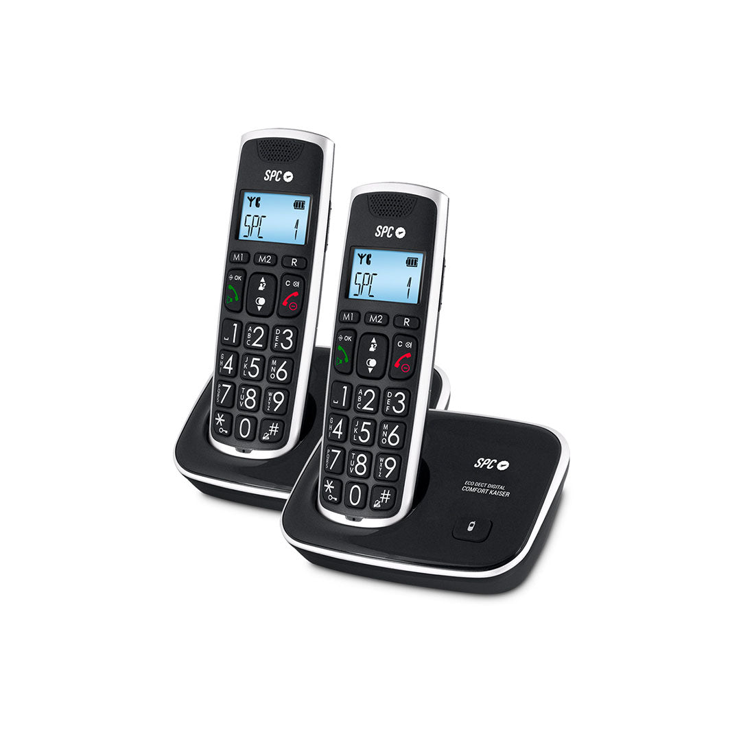 Teléfono Inalámbrico Duo SPC Universe 7609N Comfort Kaiser Duo - Eheuropa